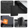 1000+ Pockets Trading Card Binder, Premium 16 Pocket Card Binder, Ringless Side Loading Collection Album Holder Folders for MTG, TCG, Game Cards & Sports Cards (Black) view 4