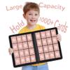 1000+ Pockets Trading Card Binder, Premium 16 Pocket Card Binder, Ringless Side Loading Collection Album Holder Folders for MTG, TCG, Game Cards & Sports Cards (Pink) view 2