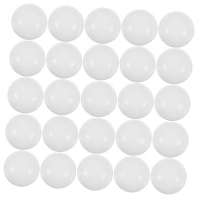 Kisangel 40Pcs Openable Balls Refillable Party Game Props for Raffles Events and Celebrations Smooth Surface Entertainment Balls for Game and Crafting