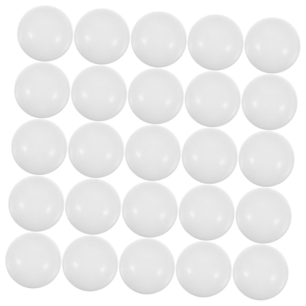 Kisangel 40Pcs Openable Balls Refillable Party Game Props for Raffles Events and Celebrations Smooth Surface Entertainment Balls for Game and Crafting