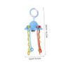 KOMBIUDA Silicone Pull String Octopus Shape Sensory Learning for Boy Girl and Bright Color Design Engaging Wind Chime Sound Random Style view 4
