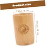BESPORTBLE Fortune Bamboo Pot Divination Tool Set for Spiritual Guidance Traditional Chinese Coin Bucket for Fengshui and Meditation for Beginners and Practitioners view 2