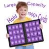1000+ Pockets Trading Card Binder, Premium 16 Pocket Card Binder, Ringless Side Loading Collection Album Holder Folders for MTG, TCG, Game Cards & Sports Cards (Purple) view 2