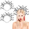 Egyptian Snake Headbands (2 Pcs), Funny Halloween Party Accessories, Flexible Hair Hoops For Cosplay And Stage view 1