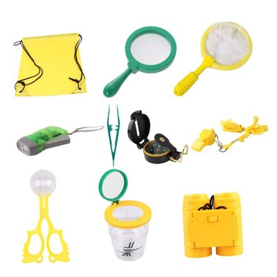 BESPORTBLE 10Pcs Outdoor Observing Kit for Lightweight Wilderness Exploration Tools for Hiking and Educational Fun