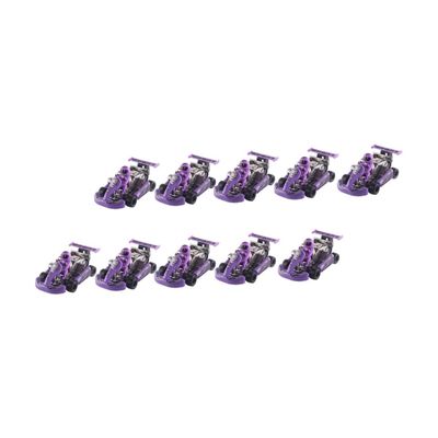 BESPORTBLE 10Pcs Pull Back Kart for Creative Educational Inertia Vehicles Safe Plastic Design Fun Party Favors for Interactive Play and Learning Random Color