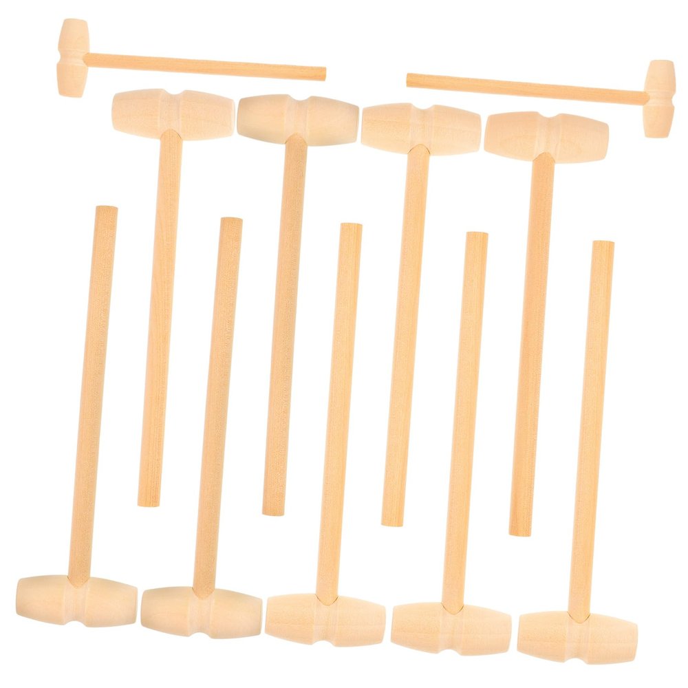 DECHOUS 12pcs Mallet Toy Hammers for Boys and Girls Gavel Toy Develop Dexterity Arm Movement Safe for Toddlers