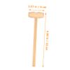 DECHOUS 12pcs Mallet Toy Hammers for Boys and Girls Gavel Toy Develop Dexterity Arm Movement Safe for Toddlers view 2