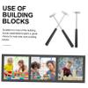 KESYOO 3pcs Blocks Building Hammers Boys and Girls Assemble Hammers Educational Construction Toys Safe Fun Boys and Girls Toys view 2