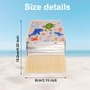 Beach Sand Removal Brush, Quick Dry & Reusable Sand Wipe Off Mitts for Kids Adults Women, Must-Have Beach Essentials for Travel Vacation Summer Sandbox Activities view 2