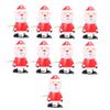 Abaodam 9pcs Santa Wind Up Fun Clockwork for Christmas Goody Bag Fillers Outdoor Indoor Play Enhances Coordination Imagination view 1
