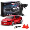 rcxperts 1/64 Scale 2.4G High Speed Drift RC Car, Remote Control Drift 4WD Mini Lights System, Desktop Drift Car for Adults (Red) view 1