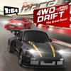 rcxperts 1/64 Scale 2.4G High Speed Drift RC Car, Remote Control Drift 4WD Mini Lights System, Desktop Drift Car for Adults (Red) view 2