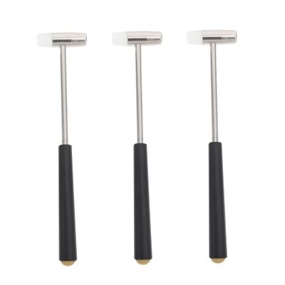 HONMEET 3pcs Smooth Edged Boys and Girls Hammers Toy Hammer Blocks Assembly Toy Accessory