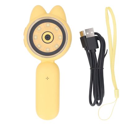2 inch HD IPS Screen Kids Microscope with 8 LED Lights, Portable ABS Pocket Handheld Magnifying Glass for Outdoor Adventures and Scientific Learning, Suitable for 300 Photos