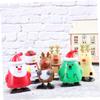 Abaodam 7pcs Xmas Wind Up Santa Elk Penguin Snowman Clockwork Figures for Christmas Stocking Stuffers Holiday Party Decorations view 3