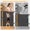 120 Inch Retractable Baby Gates Extra Wide, 41 Inch Reinforced Extra Tall Gate for Large Openings, Mesh Safety Gate for Kids Pets, Retractable Dog Gate for Stair Hallways Doorway Indoor Outdoor, Black view 3