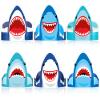 30Pcs Shark Party Hats Shark Birthday Hat Sea Animals Paper Headbands Under The Sea Party Supplies Ocean Theme Headbands Ocean Animal Paper Crowns for Kids Boys Girls Birthday Decoration Favors