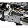 3MM Carbon Fiber ESC Tray Plate for Arrma 6S 1/7 Mojave 1/8 Kraton/Typhon/Notorious/Talion/Outcast,No-Drill ESC Mounting Bracket Fixing Plate,Mounting Receiver Tray Part AR320430 Upgrade Replace view 2