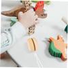 Kisangel 8pcs Blank Wood Balls for DIY Hand Painting Graffiti Fun Craft Project for Parties Home Decor view 4