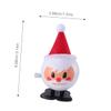 Abaodam 1 Set Christmas Wind Up Snowman Penguin Elk and Reindeer Design for Clockwork for Holiday Fun and Present Giving view 2