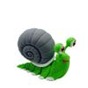 3D Printed Big-Eyed Snail - Super Cute and Articulated Desktop Ornament for Home and Office Decor view 2