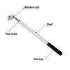 3 Pcs Mini Desktop Golf Ball Pen, Golf Pen Set, Desktop Mini Golf Course, with Balls Flag, Funny Office Desk Toys and Unique Christmas Stocking Stuffers Gifts view 4