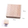 Angoily Wood Base for Clay Figurines Display Lightweight Doll Holder Square Design for Home Decor and Showcase for Collectors and Art Enthusiasts view 2