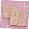 Angoily Wood Base for Clay Figurines Display Lightweight Doll Holder Square Design for Home Decor and Showcase for Collectors and Art Enthusiasts view 4