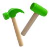 Toddmomy 2pcs Creative Simulation Hammer Toys Safe Beating Gavel for Sensory Play for Hand-Eye Coordination Grip for Birthdays Holidays view 1