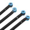 1/10 CNC Zinc Alloy Rear Axle Rod seating Kit for TF2 RC, Durably Accessory Replacement, Install, view 4