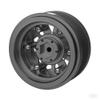 BEAXTURBO Racing Upgrade parts R/C CNC 2.9"Aluminum Bead Lock Wheel-B For Axial SCX6 Trail Honcho gray 1/6 1pcs (gray/red) view 4