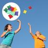 GALPADA 10Pcs Bean Bags for Toss Game Nylon Family Toss Game Supplies and Fun Outdoor Activity for Strengthening Hand Eye Coordination and Parent Interaction view 2