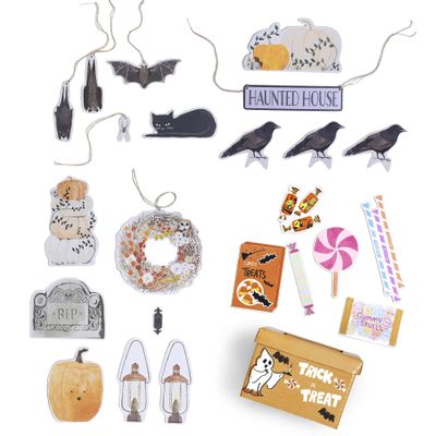 Make It Spooky - Halloween Decor Kit for Indoor Kids Playhouse - Playhouse Decor by Make It Cute