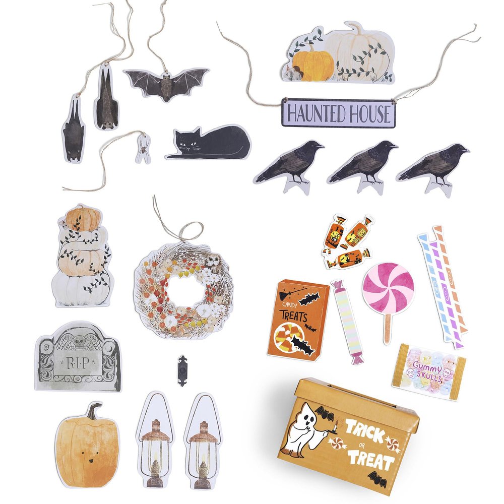 Make It Spooky - Halloween Decor Kit for Indoor Kids Playhouse - Playhouse Decor by Make It Cute