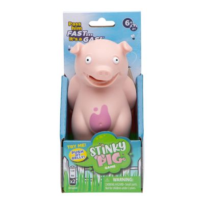 Stinky Pig Game Dice Game  Family Kids Games, Travel Games, Fast, Musical Active Kids Game with Funny Sounds, Multi-Player, Ages 6+