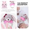 Garneck 2pcs Boy Girl Learning Toys Animal Hand Bell Plush Doll Ring Rattle Montessori Toys for Boys and Girls Safety and Fun view 2