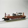 Big Dogz Designs Santa FE 50' Flat CAR w/FIRE Truck #91090 O Gauge 2226270 New view 1
