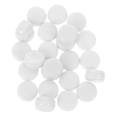 DOITOOL 200pcs Toy Accessories Flat Plastic Bell Box Inserts for Soft Toys Gentle Jingle Sound and Lightweight for Repairing Dolls and Pet