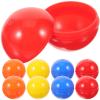 Mikikit 100pcs Hollow Bingo Balls: Openable Raffle Balls with No Number - Party Game Props for Vending Machines and Birthday Parties 1.18 inches view 1