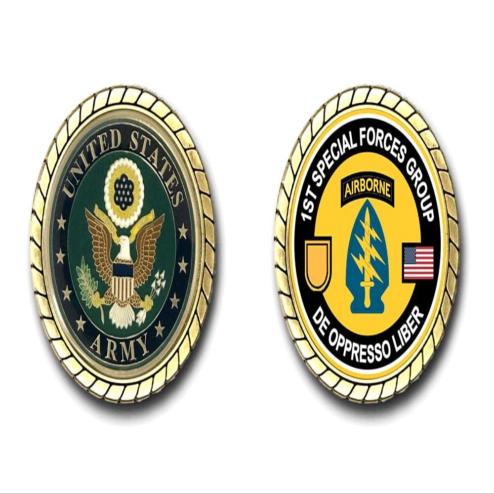 1st Special Forces Group US Army Challenge Coin