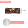 SamLng Adorable a Artistic Wonder Print Baby Bow Headband - Delicate Stretchy Nylon Headbands, Perfect Full Moon Gift view 3