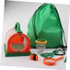 Abaodam 7pcs Observing Kit for Portable Green Magnifying Tools for Outdoor Hiking and Wilderness Exploration and Lightweight Educational Set view 2