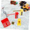 BRIGHTFUFU 32pcs Miniature Traffic Sign Road Signs for School Teaching Imaginative Play Traffic Safety Education view 3