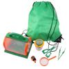 BESPORTBLE 7pcs Portable Insect Observation Kit with Magnifying Lens for Outdoor Trips Camping and Wilderness Exploration Green view 1