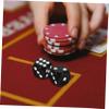 Abaodam 5sets Multi Sided Acrylic Dice for Board Games Lightweight Dice Accessories for Parties and Home Gaming Experience 50pcs*5 view 4