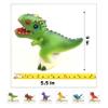 LEWAN 6-in-1 Dinosaur Toys for Kids Ages 3+  5.5 Squishy Dino Figures Gift Set  Sensory Toys for Boys & Girls  Dinosaur Adventure Crew view 3
