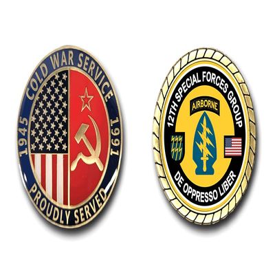 12th Special Forces Group Cold War Service Challenge Coin
