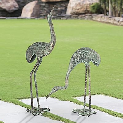 36 x 19.50 x 8.50 in. Foraging Cranes - Set of 2