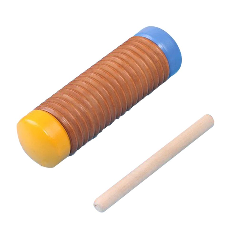 BESPORTBLE 1 Set Wooden Rain Sound Tube Musical for Percussion Instrument to Enhance Hearing Creativity Engaging Educational Plaything for Childrens Musical Development